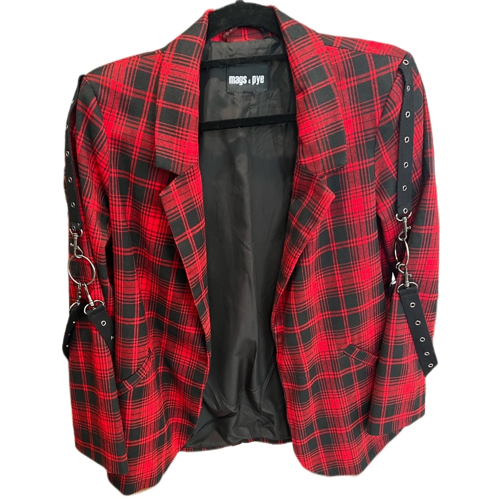 LF plaid blazer